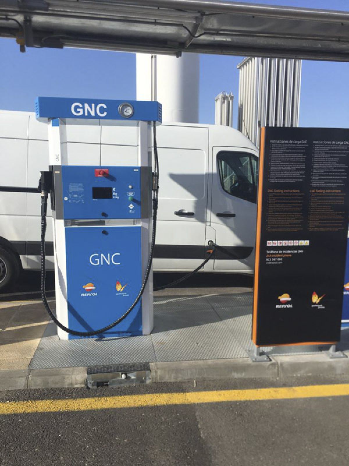 Transformación de vehículo a gas