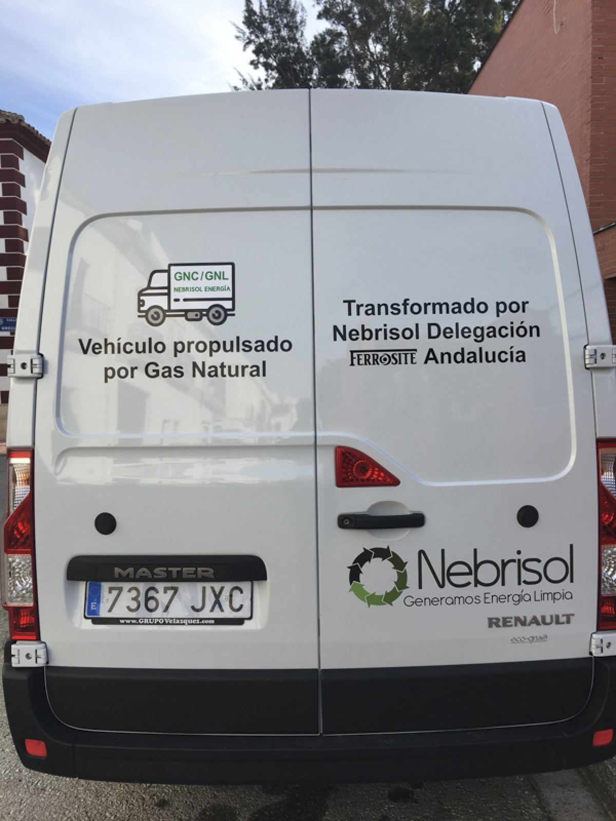 Transformación de vehículo a gas